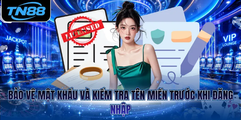 Bảo vệ mật khẩu và kiểm tra tên miền trước khi đăng nhập