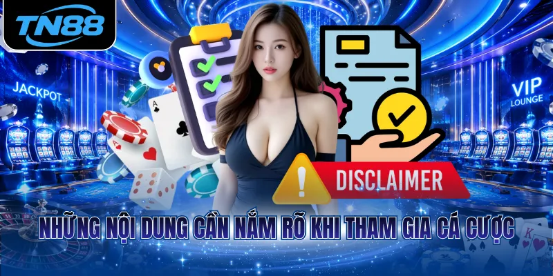 Những nội dung cần nắm rõ khi tham gia cá cược